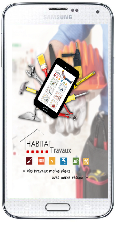 application habitat travaux android samsung